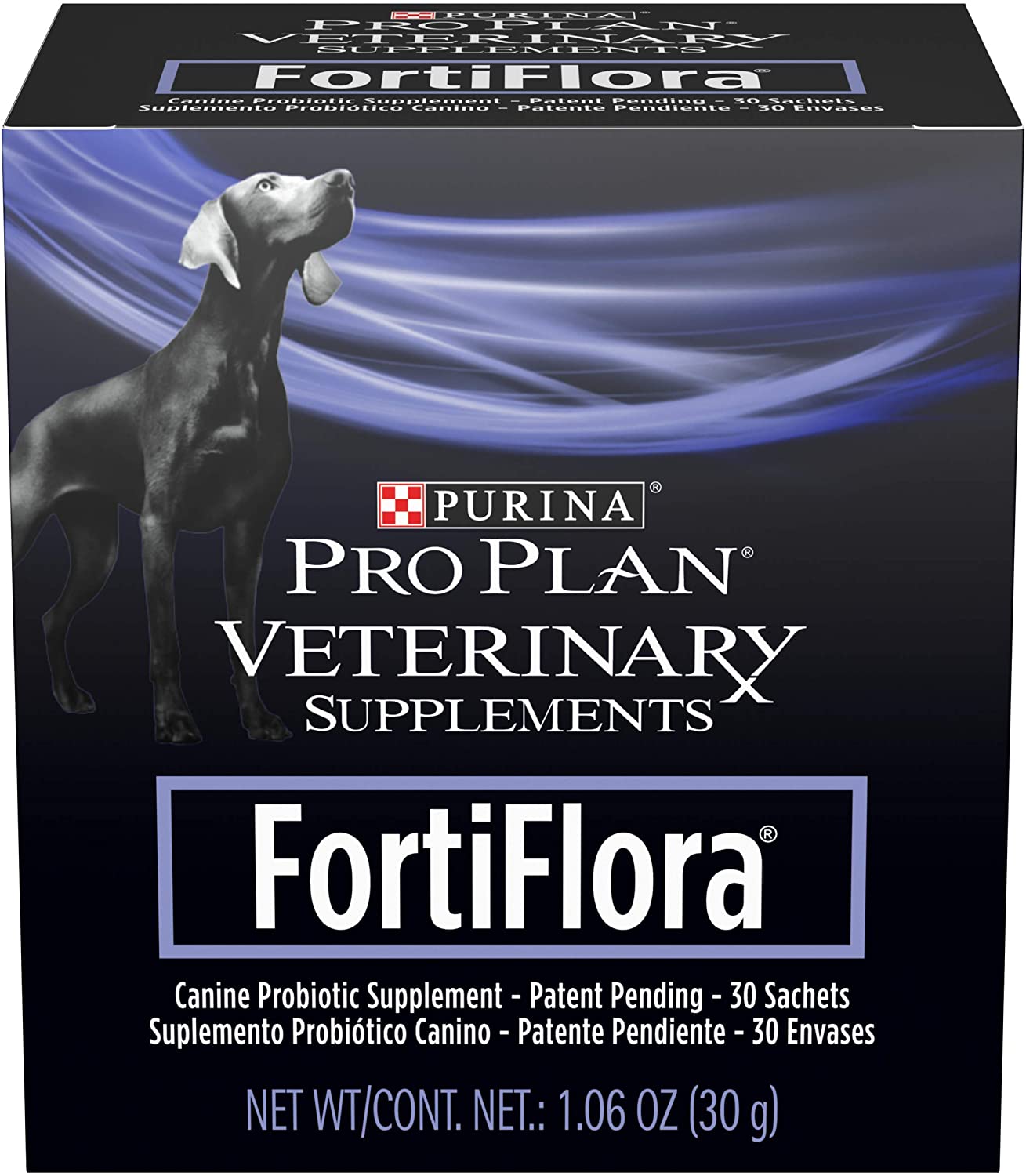 Purina Fortiflora Canine Nutritional Supplement Box