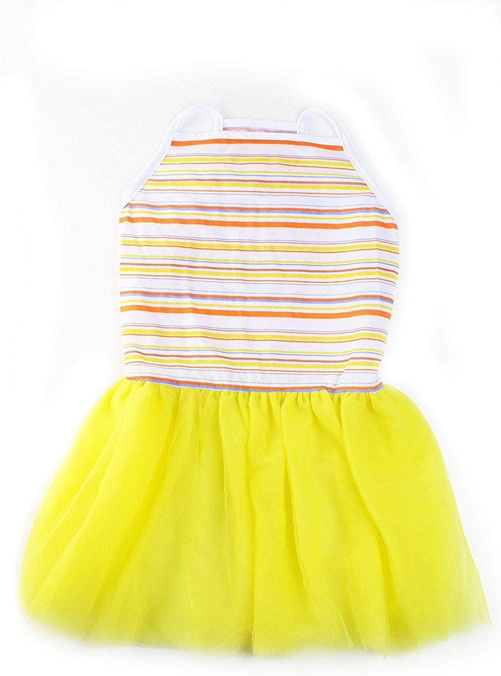 Midlee Colorful Stripe Tutu Large Dog Dress