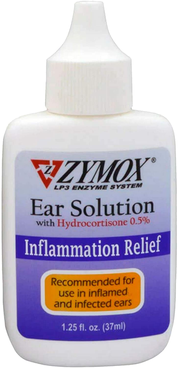 Zymox Ear Solution With 0.5-Percent Hydrocortisone