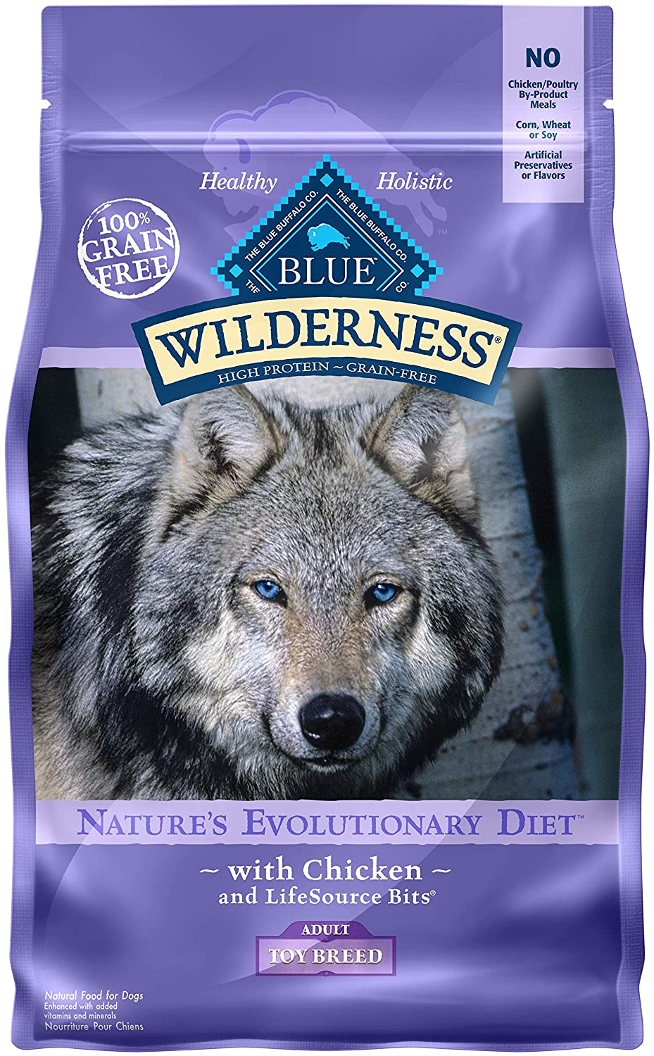 BLUE Wilderness High Protein Grain-Free Adult Dry Dog Food