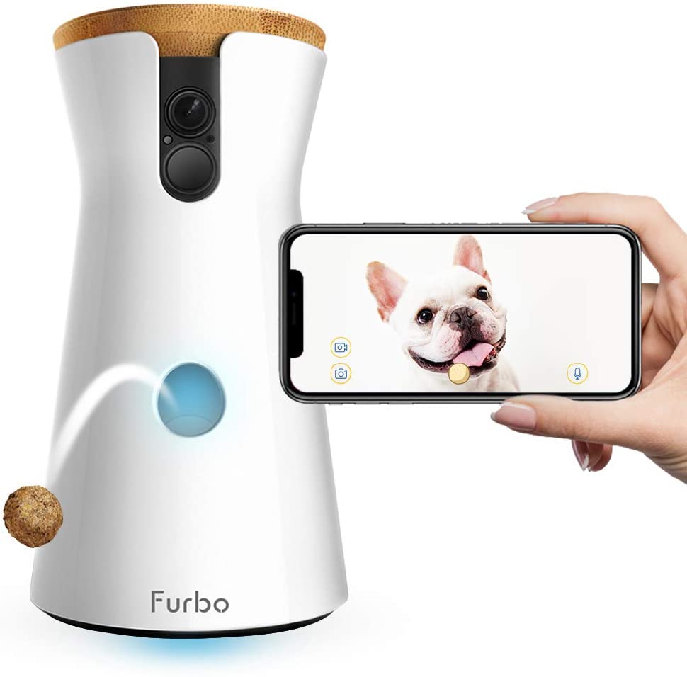Furbo Dog Camera: Treat Tossing, Full HD Wi-Fi Pet Camera