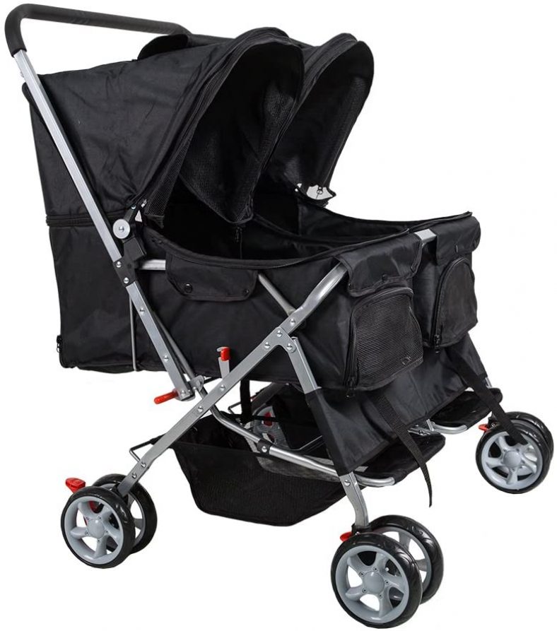 Best Double Dog Stroller [2024] Top Strollers for Two Dogs [Review]