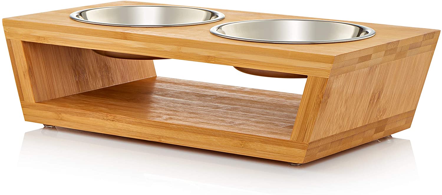 Premium Elevated Dog and Cat Pet Feeder