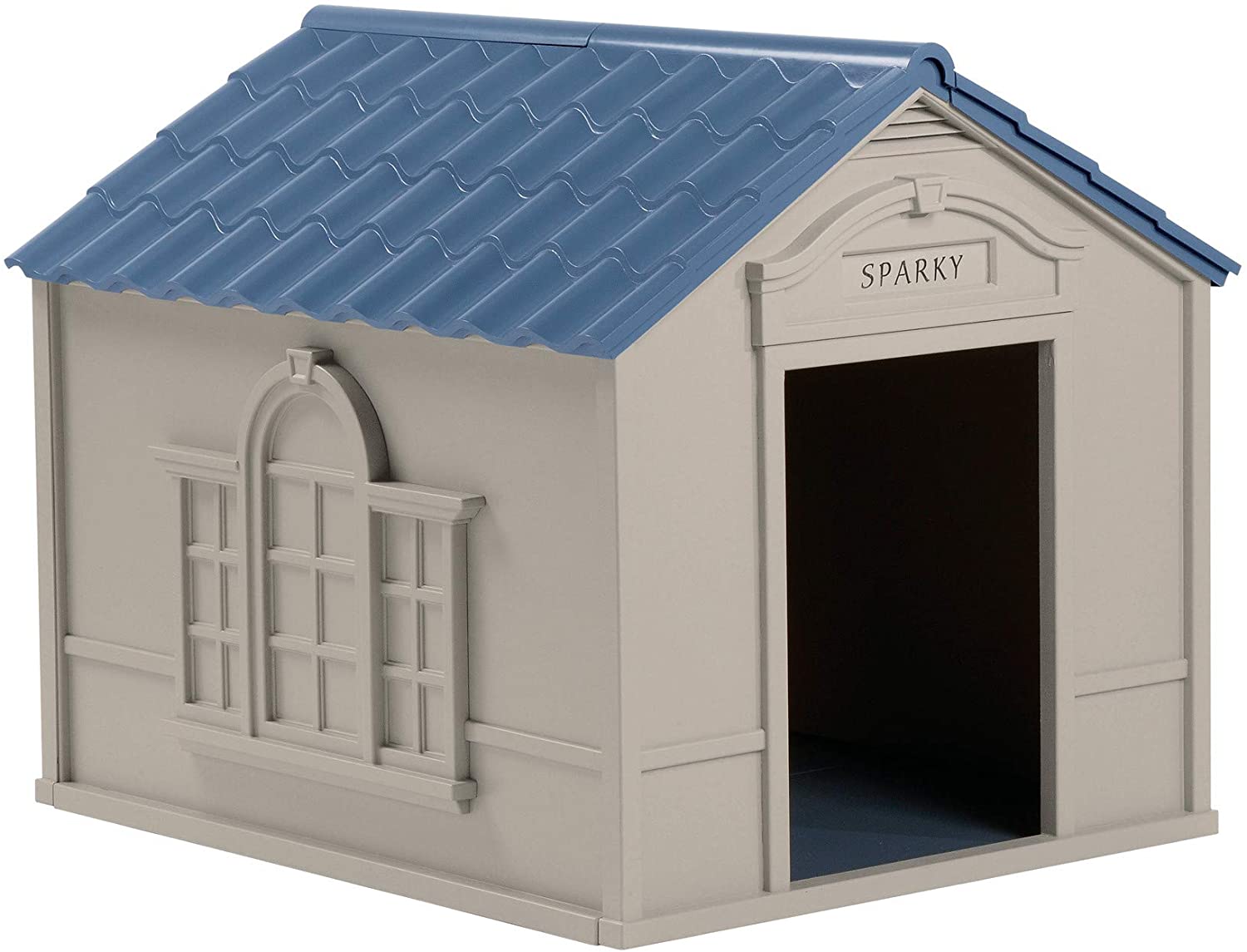 Suncast Outdoor Dog House with Door