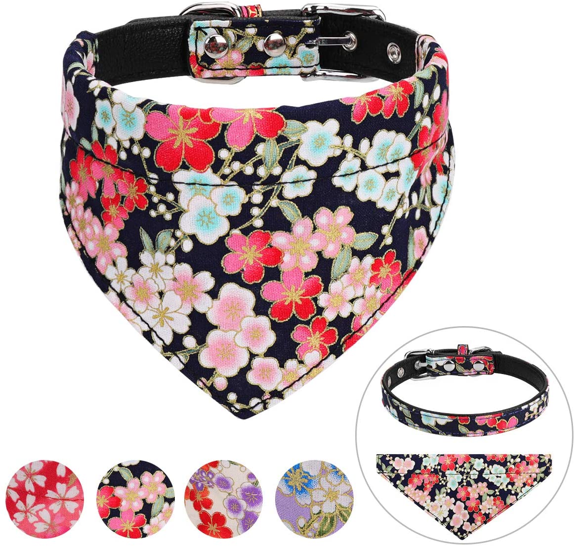Vaburs Dog Collar and Dog Bandana
