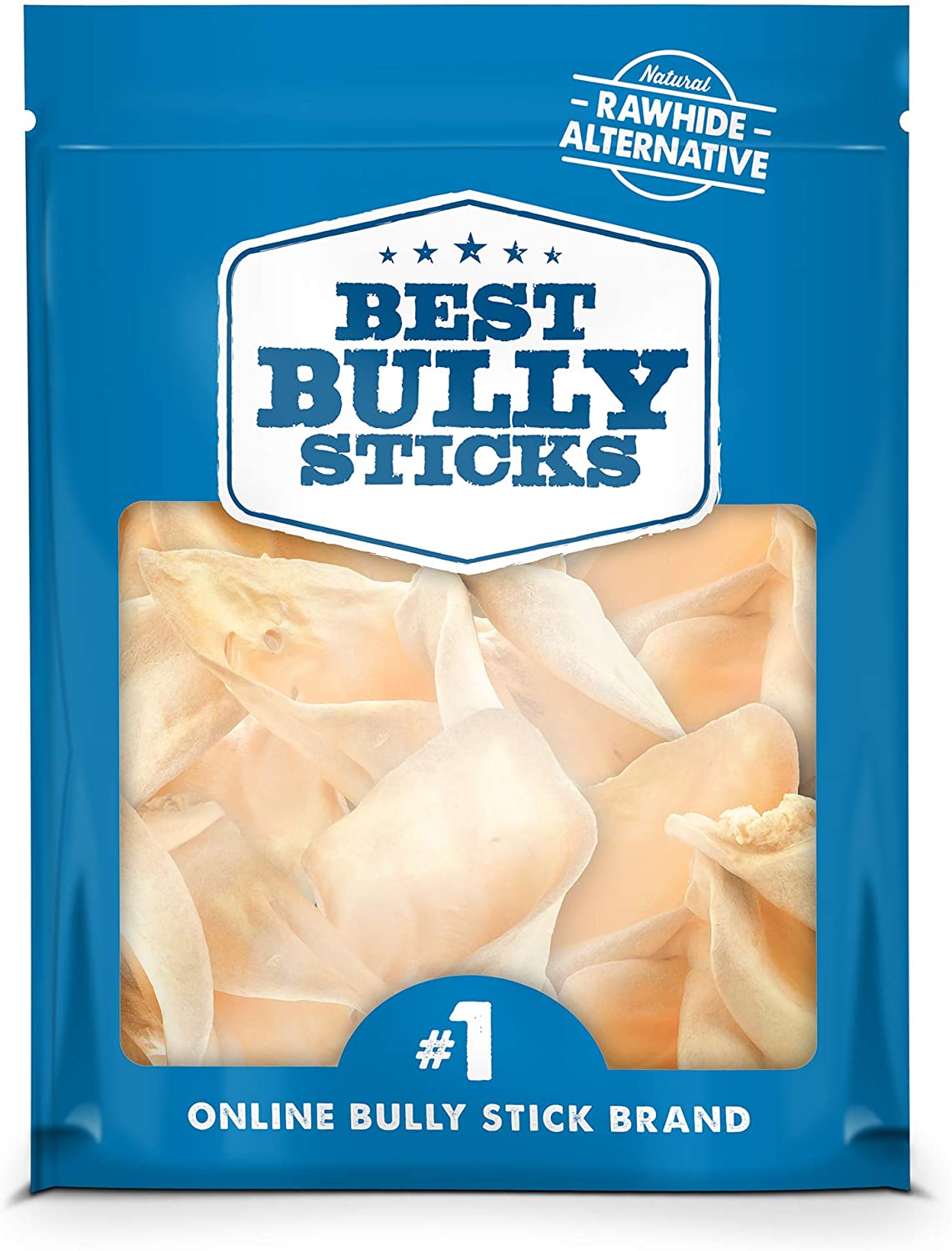 Best Bully Sticks Prime Thick-Cut Cow Ear Dog Chews