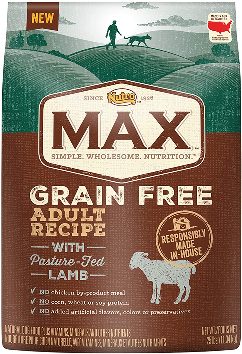 Nutro Max Grain-Free Natural Adult Dry Dog Food