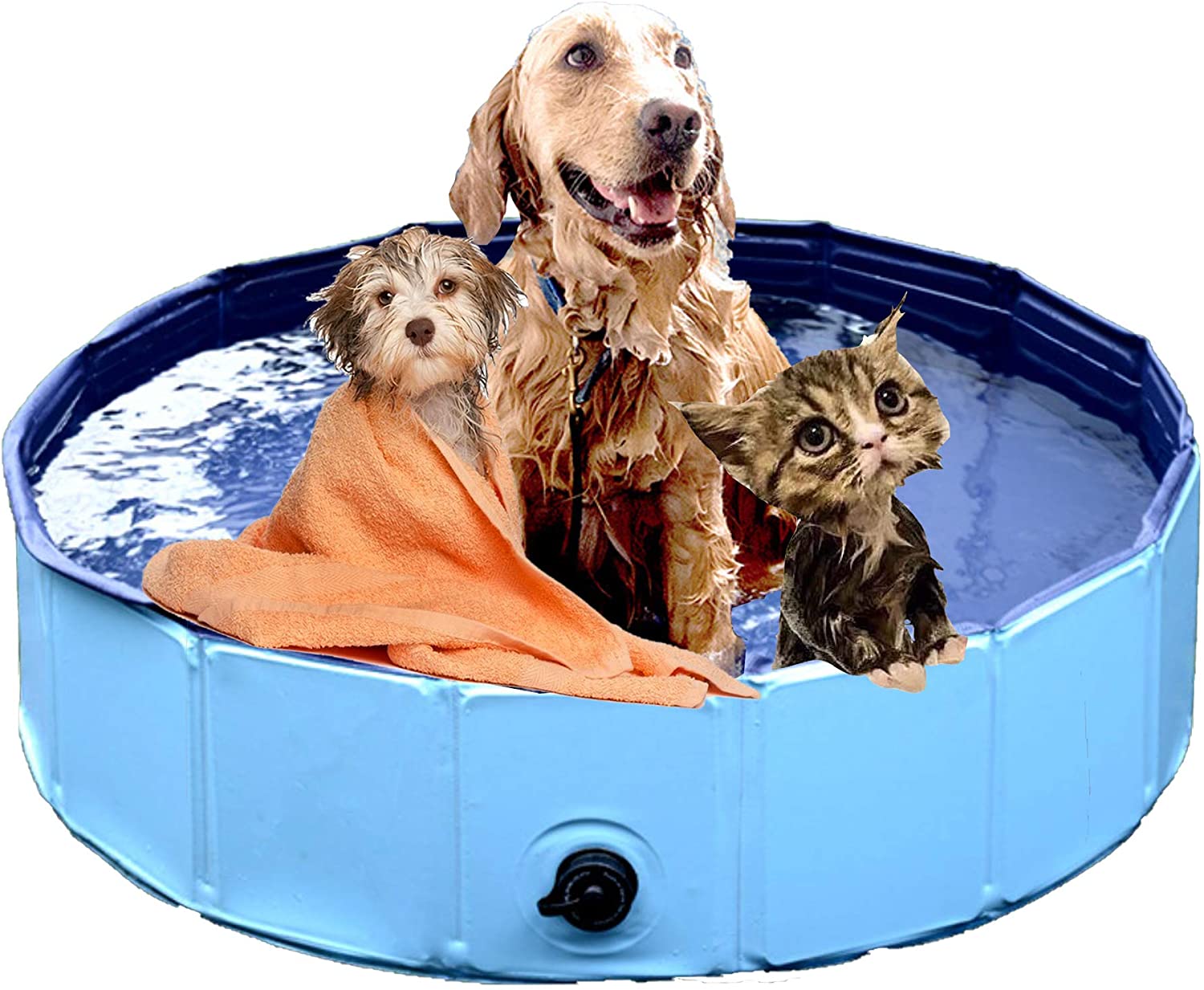 DreambuilderToy Foldable Dog Bath