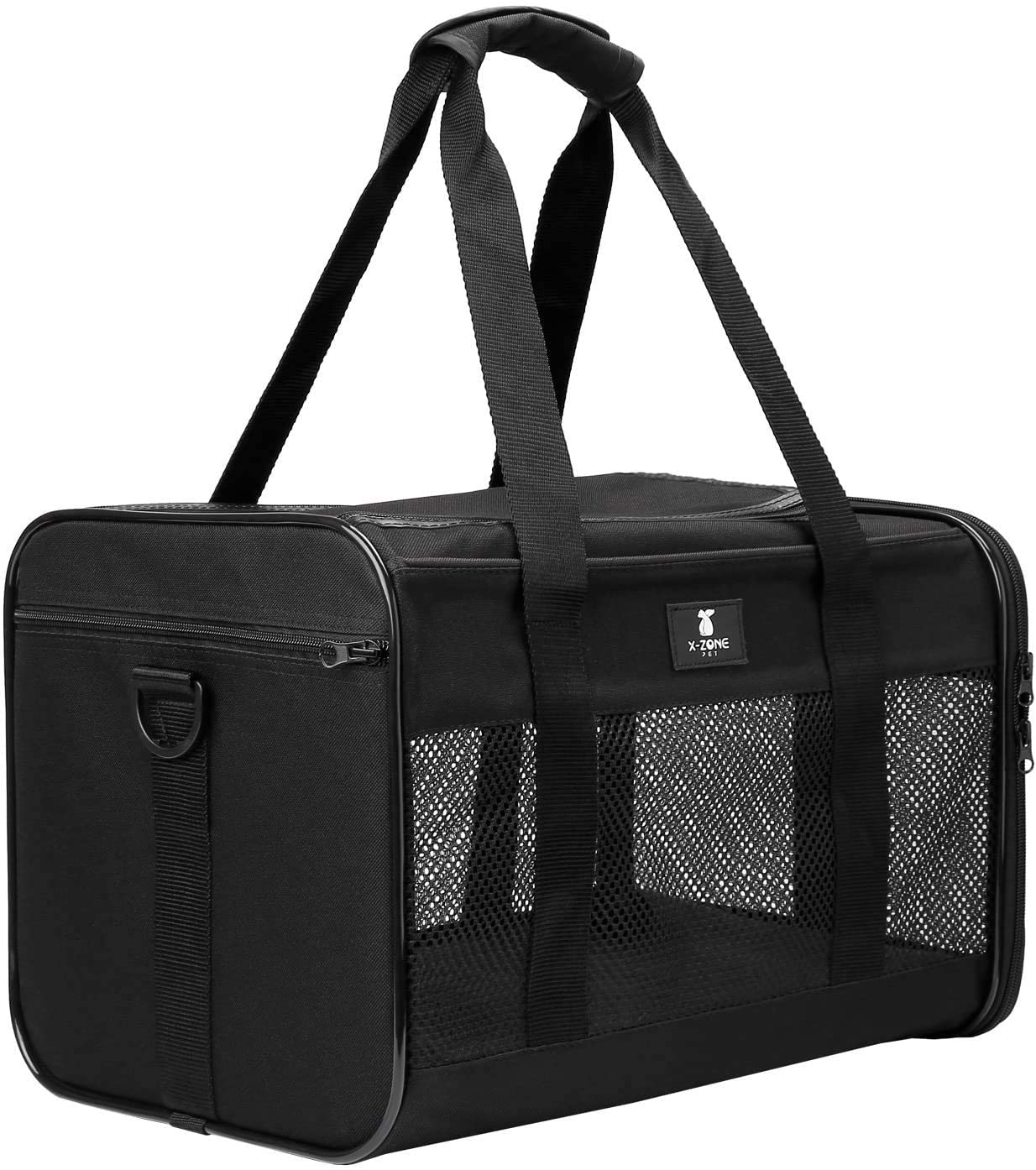 X-ZONE PET Airline Approved Soft-Sided Pet Travel Carrier for Dogs and Cats