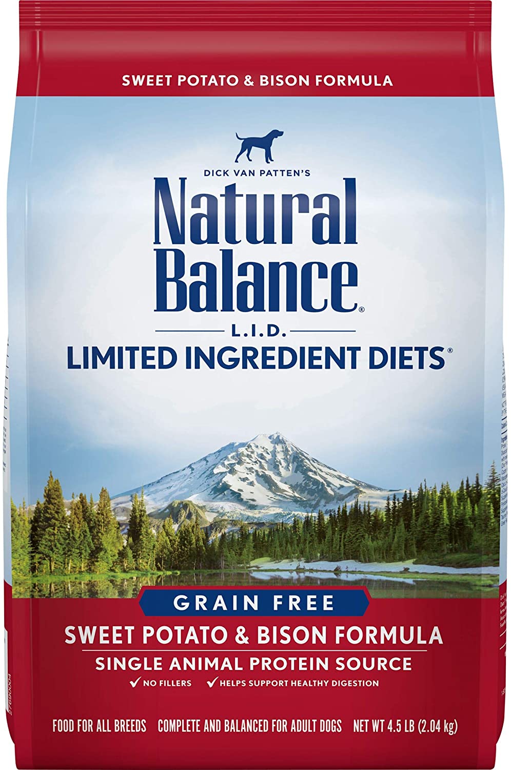 Natural Balance L.I.D. Limited Ingredient Diets Dry Dog Food, Grain-Free