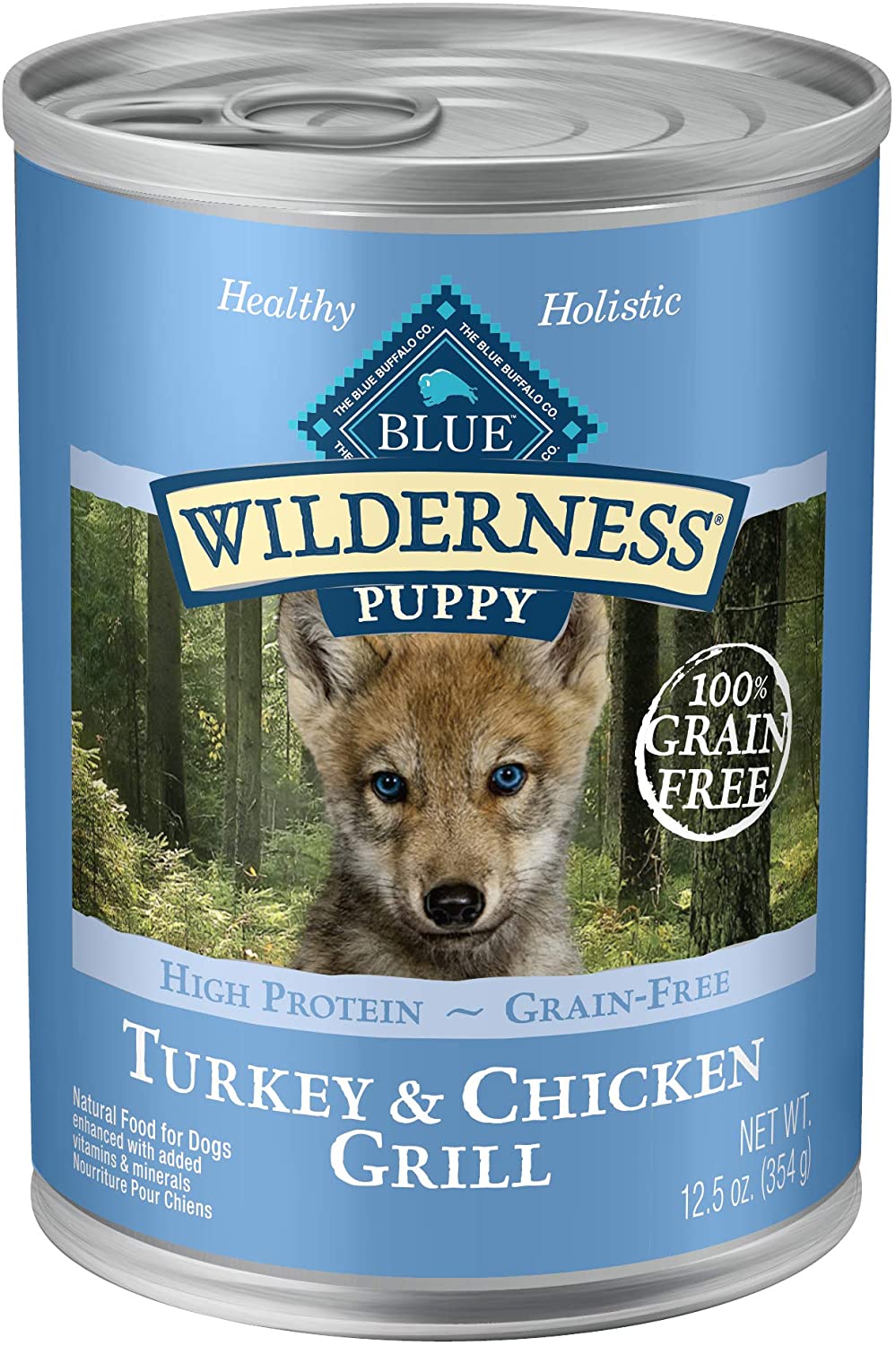 Blue Buffalo Wilderness High Protein Grain Free Natural Puppy Wet Dog Food