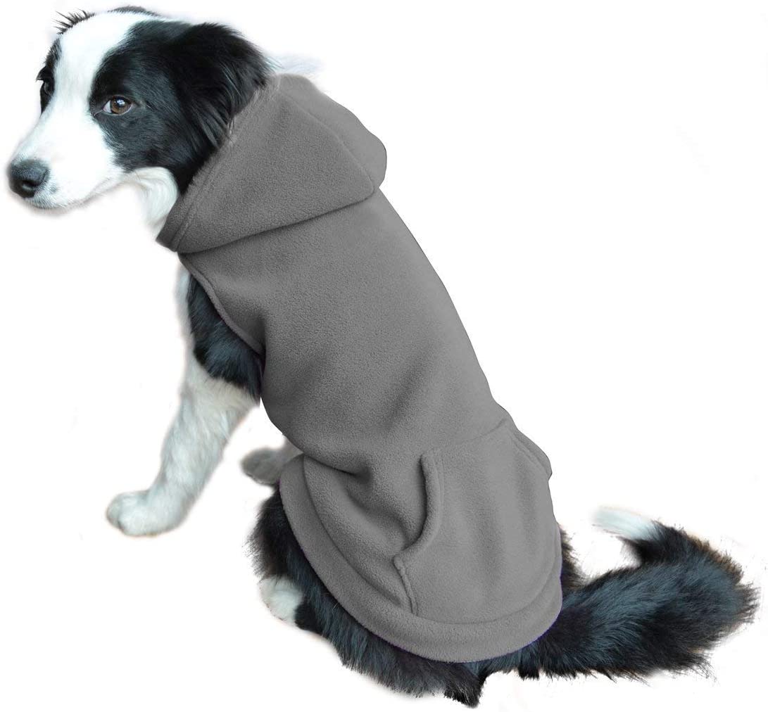 EXPAWLORER Fleece Dog Hoodie with Pocket